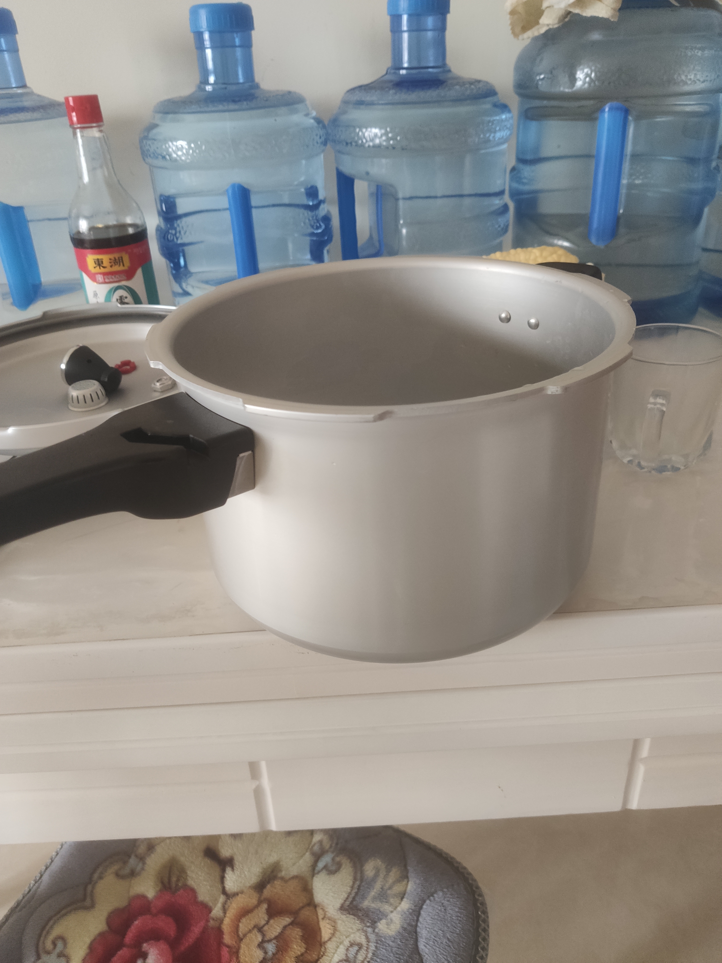 双喜 高压锅燃气专用压力锅小号快煮锅防爆安全家用锅具 【安全防爆】1-3人/5.5L/ 22cm 实拍图