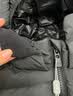 保姆鹅 【风墙】儿童羽绒服宝宝中长款护脸厚款外套保暖童装[NG2664] 炭黑 120 实拍图