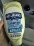 好乐门Hellmanns 西班牙进口 特淡味轻脂蛋黄酱 汉堡沙拉酱 451g  实拍图