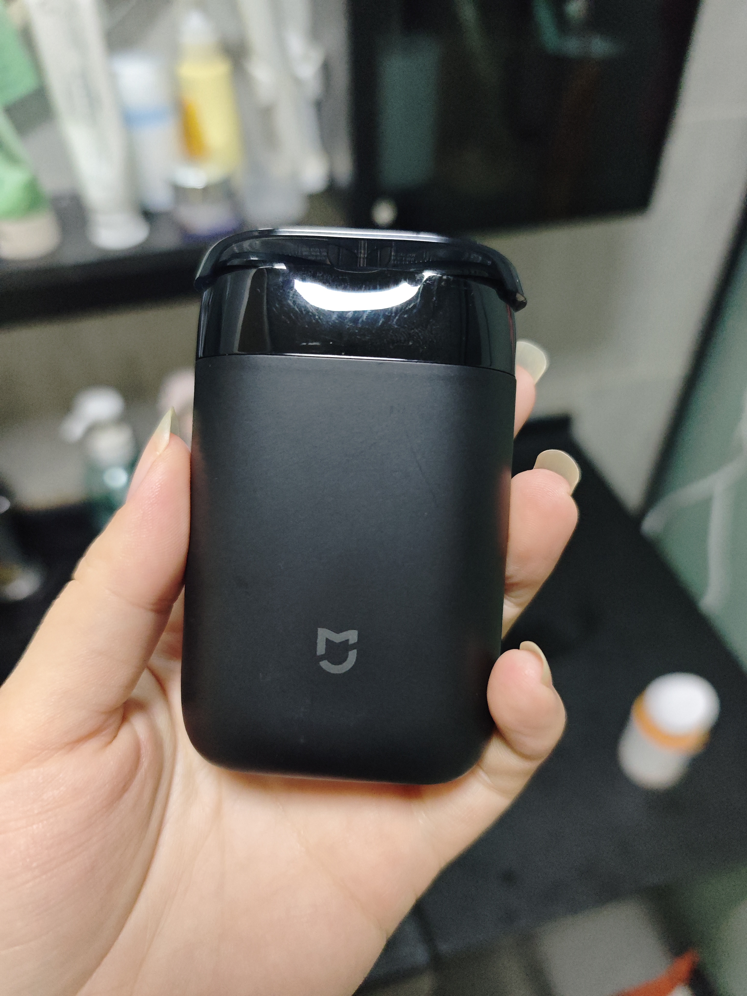 米家【国庆礼物】电动剃须刀S100刮胡刀全新双环云纹刀网减少漏剃双环锁须精准切剃舒适少拉扯小巧便携 实拍图