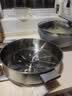 美的（Midea）电炒锅 电火锅 电蒸锅 电煮锅智能可预约多功能炒菜一体不沾5.5L上蒸下煮电热锅HCG3216配蒸笼木铲 实拍图