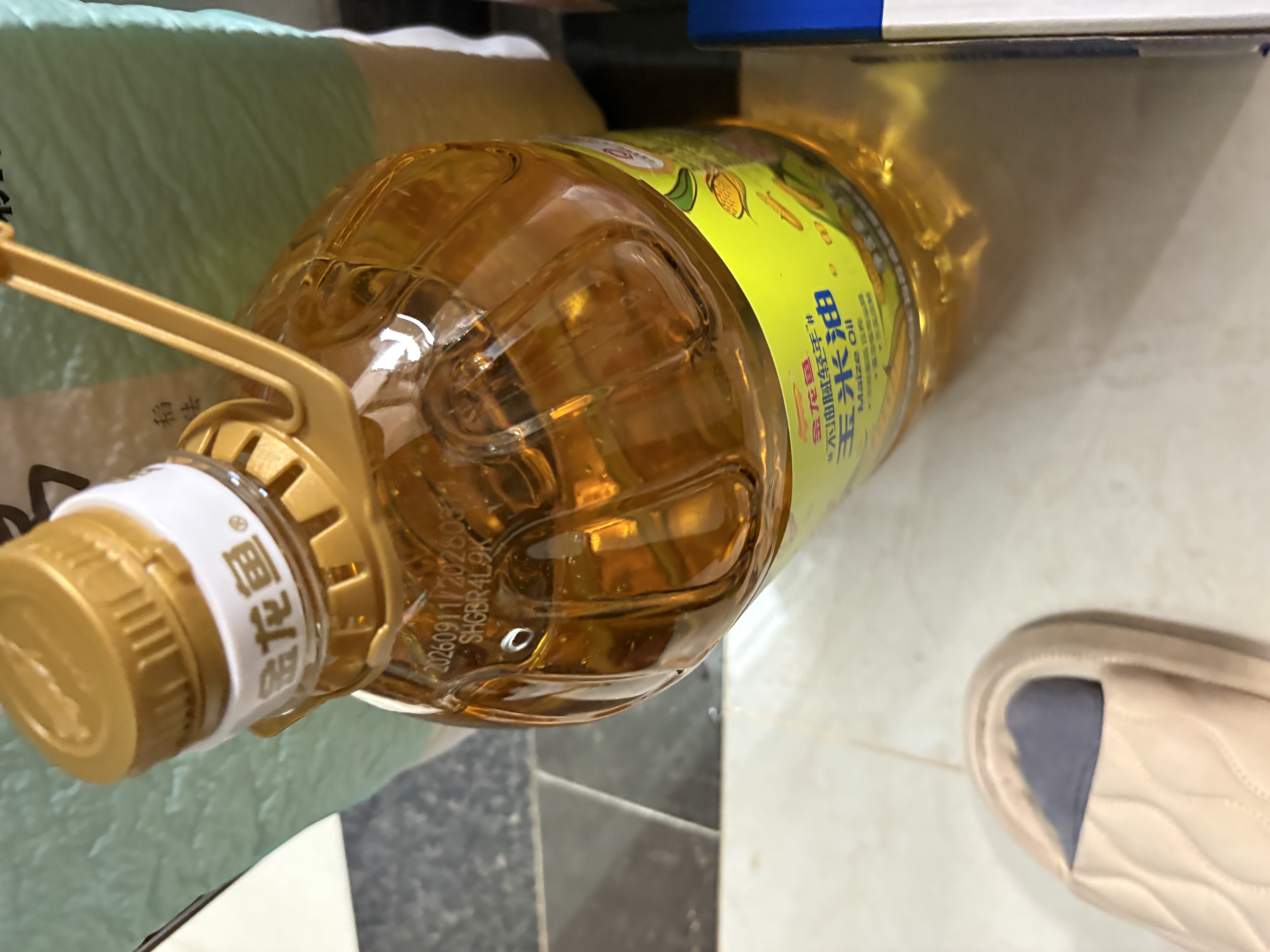 金龙鱼 食用油 非转基因 物理压榨不油腻轻年玉米油4L 实拍图