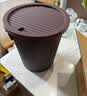五月花茶水桶9L废水滤茶桶干湿分离茶渣桶加厚茶盘茶桶垃圾桶不带排水管 实拍图