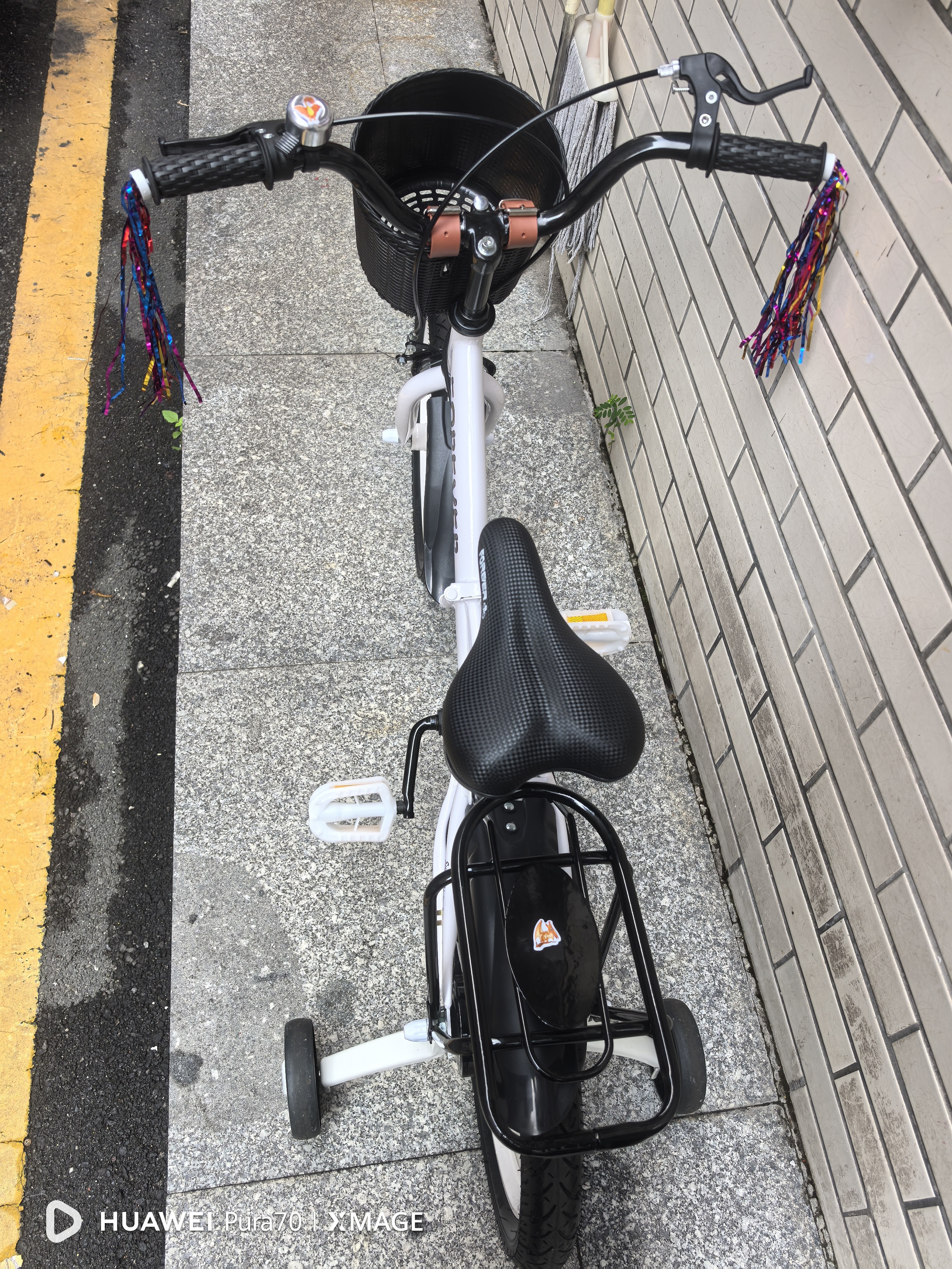 永久（FOREVER）儿童自行车宝宝脚踏车男女孩折叠自行车3-8岁学生童车 16寸一体轮 实拍图