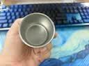 金灶（KAMJOVE）纯钛双层茶杯 喝茶专用杯子功夫茶主人家用品茗茶具咖啡杯 T-62F 120ml 1个 实拍图