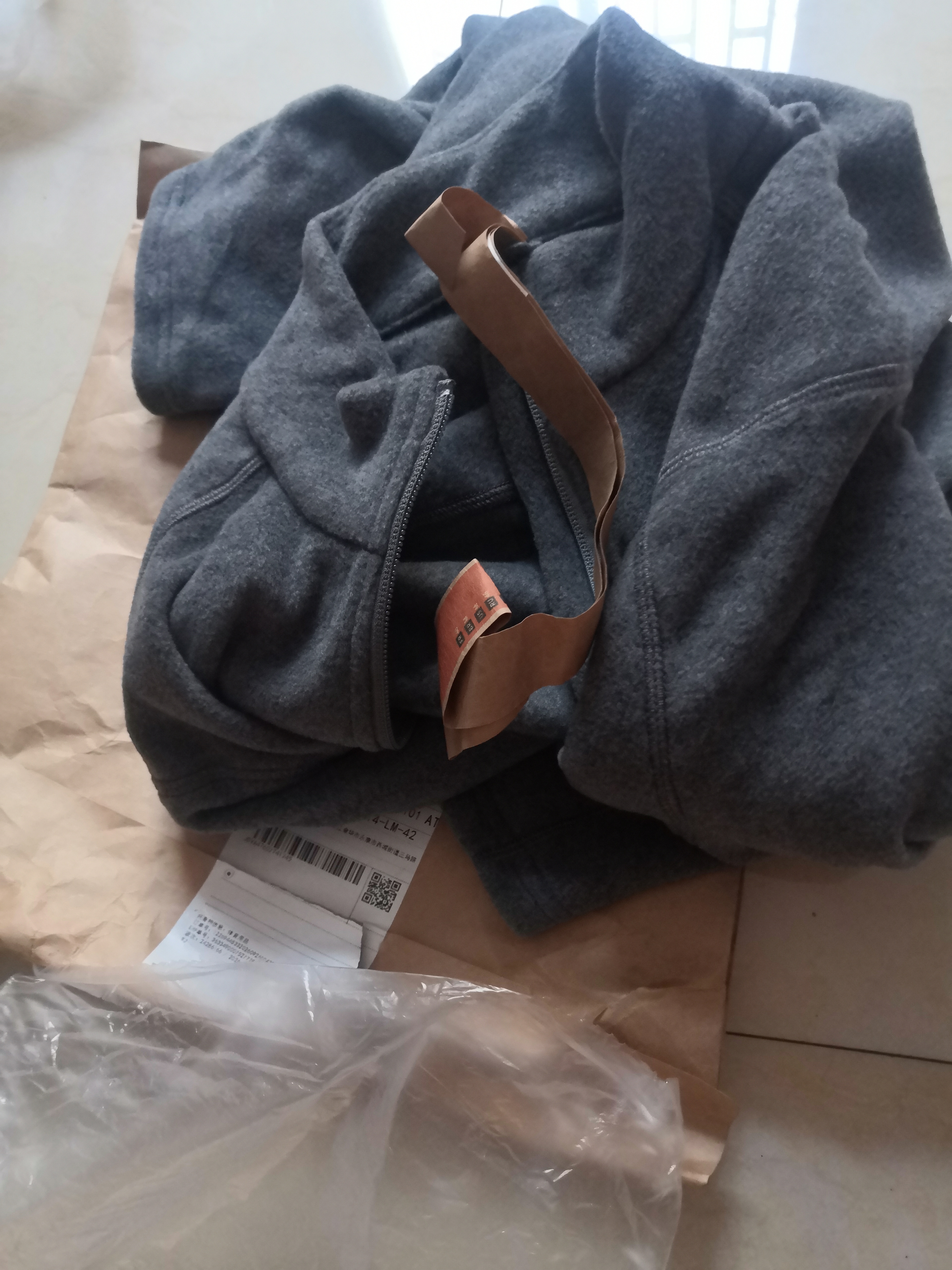 迪卡侬抓绒衣MH120男款摇拉绒外套户外运动加厚秋冬灰色M-2559150 实拍图