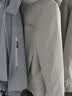 jackWolfskin狼爪CRUSH'IN情侣男女同款抓绒三合一冲锋衣5012776冷灰色/6709XL 实拍图