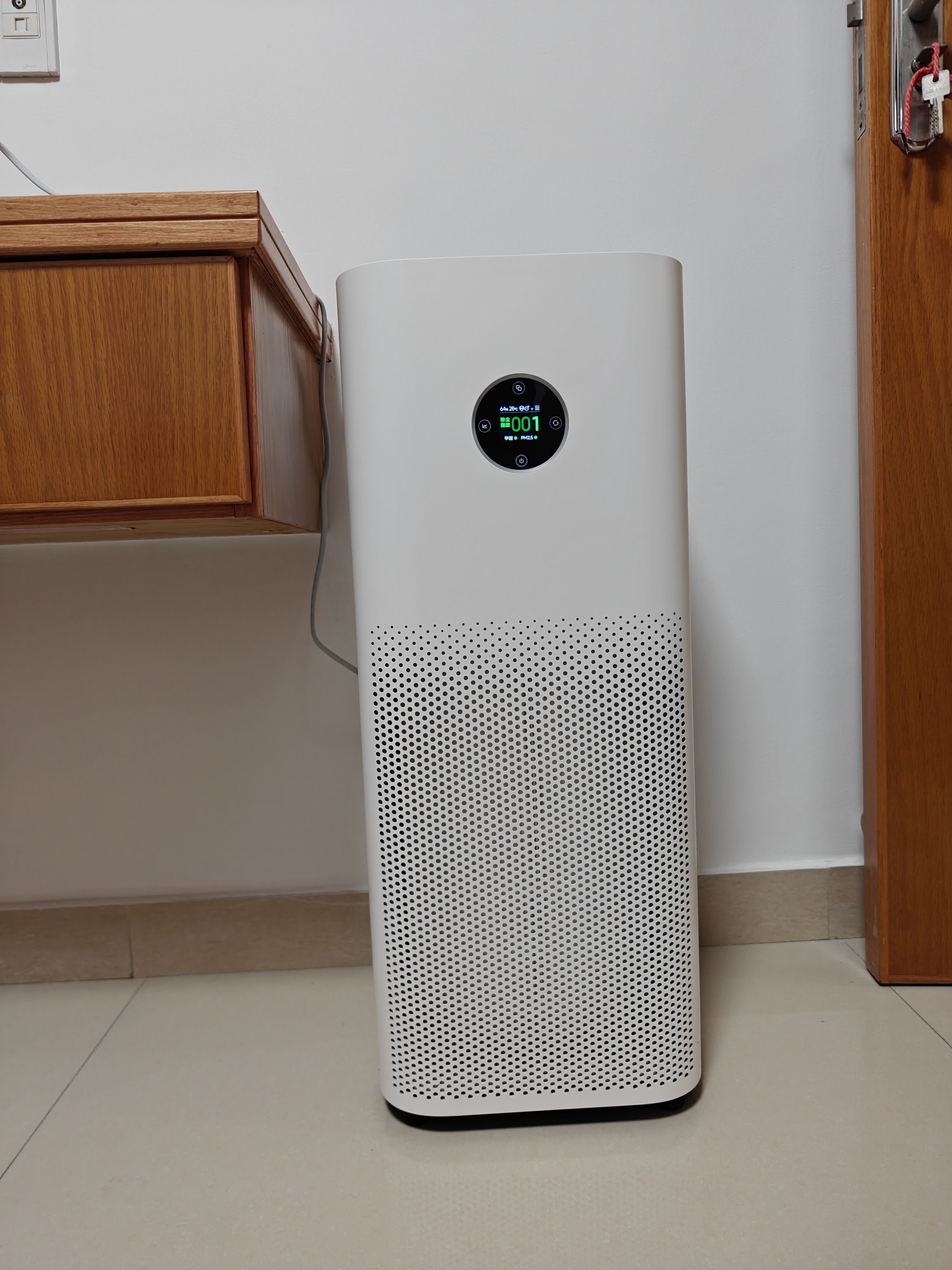 米家小米空气净化器5S  家用除甲醛除菌除过敏AC-M24-SC 实拍图