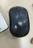 罗技（Logitech）M220 轻音鼠标 无线鼠标 办公鼠标 对称鼠标 带无线微型接收器 灰黑色 实拍图