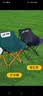 YTZ户外折叠椅露营椅子躺椅便携折叠月亮椅小凳子折叠凳钓鱼凳 【高密承重】曜石黑+收纳袋 出口质量加粗 实拍图