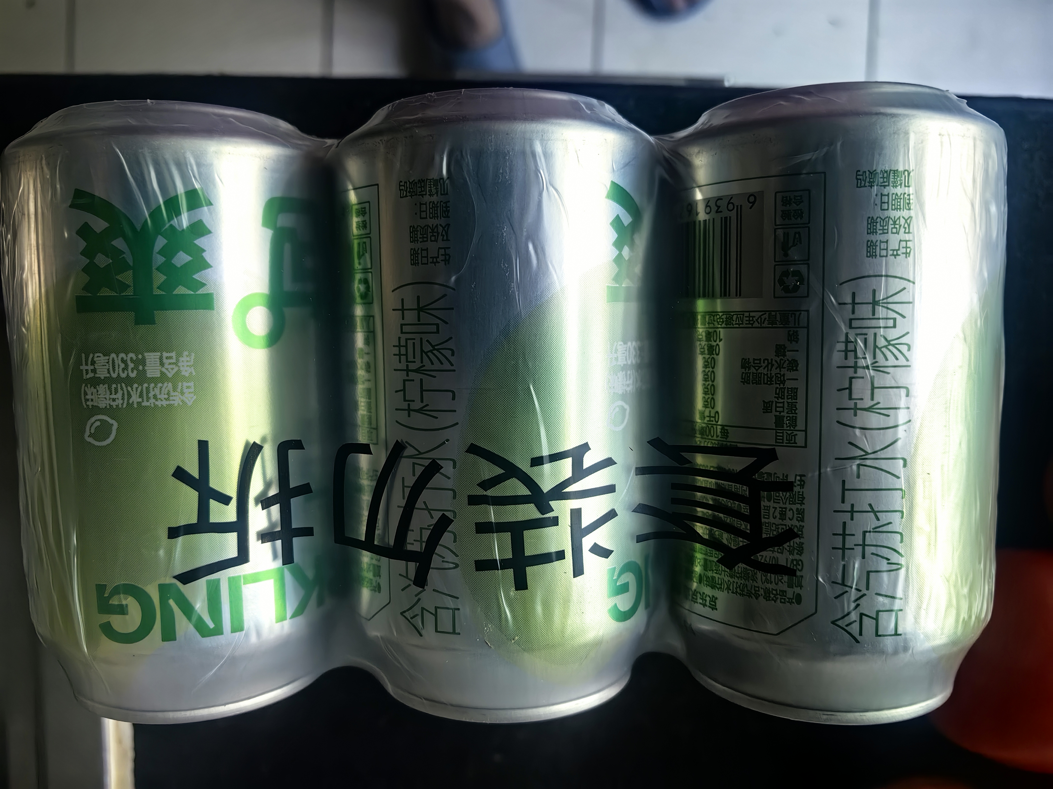 京东京造0糖真柠檬气泡爽330ml*6罐0脂汽泡苏打水调酒含气饮料 实拍图