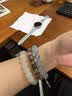 石玥珠宝精品10-11mm海蓝宝石手串本命年转运珠水晶手链男女士款礼物 实拍图
