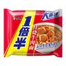 康师傅方便面 一倍半红烧牛肉面129g*24袋 泡面整箱装速食 大面饼 实拍图