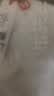 布先生明星同款长袖T恤男士小白T内搭 长袖标准T-圆领-白色 L(175) 实拍图