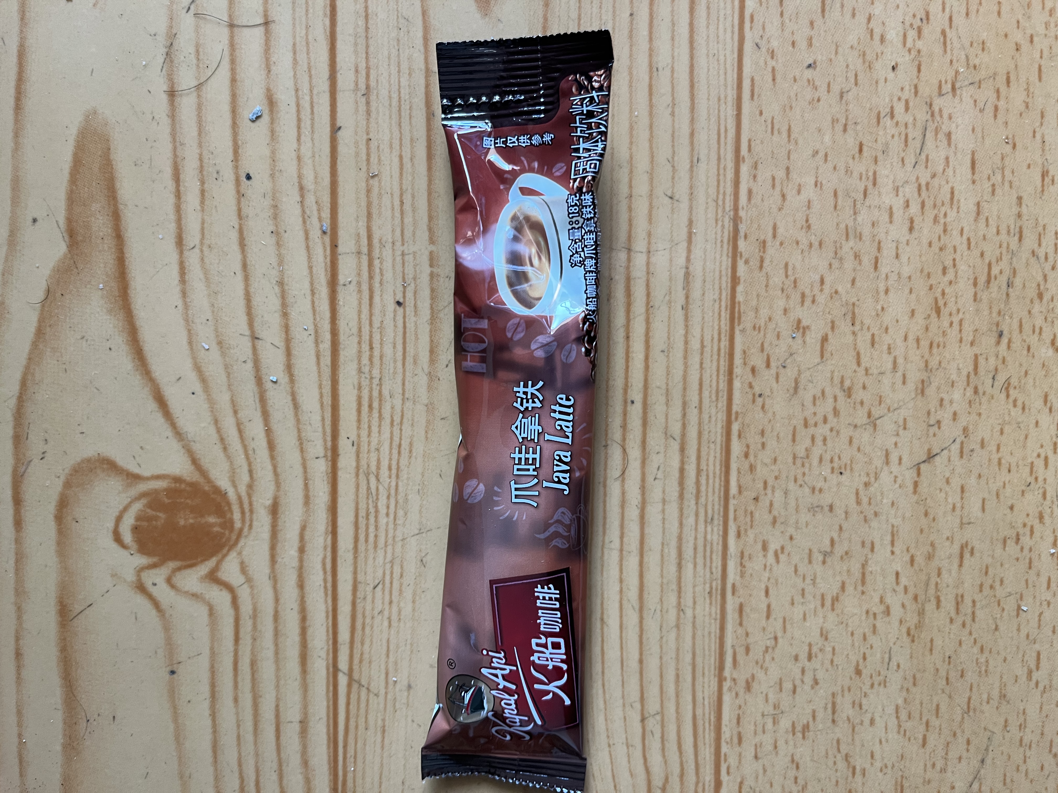 火船原味速溶咖啡粉 三合一拿铁咖啡原装进口1800g(18g×100条)盒装 实拍图