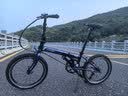 大行（DAHON）P8折叠自行车经典成人20英寸8速折叠车男女式运动单车KBC083 渐变蓝【经典版】 实拍图