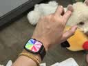 Apple/苹果/苹果 Watch Series 12 智能手表GPS款46毫米深古铜色铝金属表壳深古铜色米兰尼斯表带M/L 实拍图