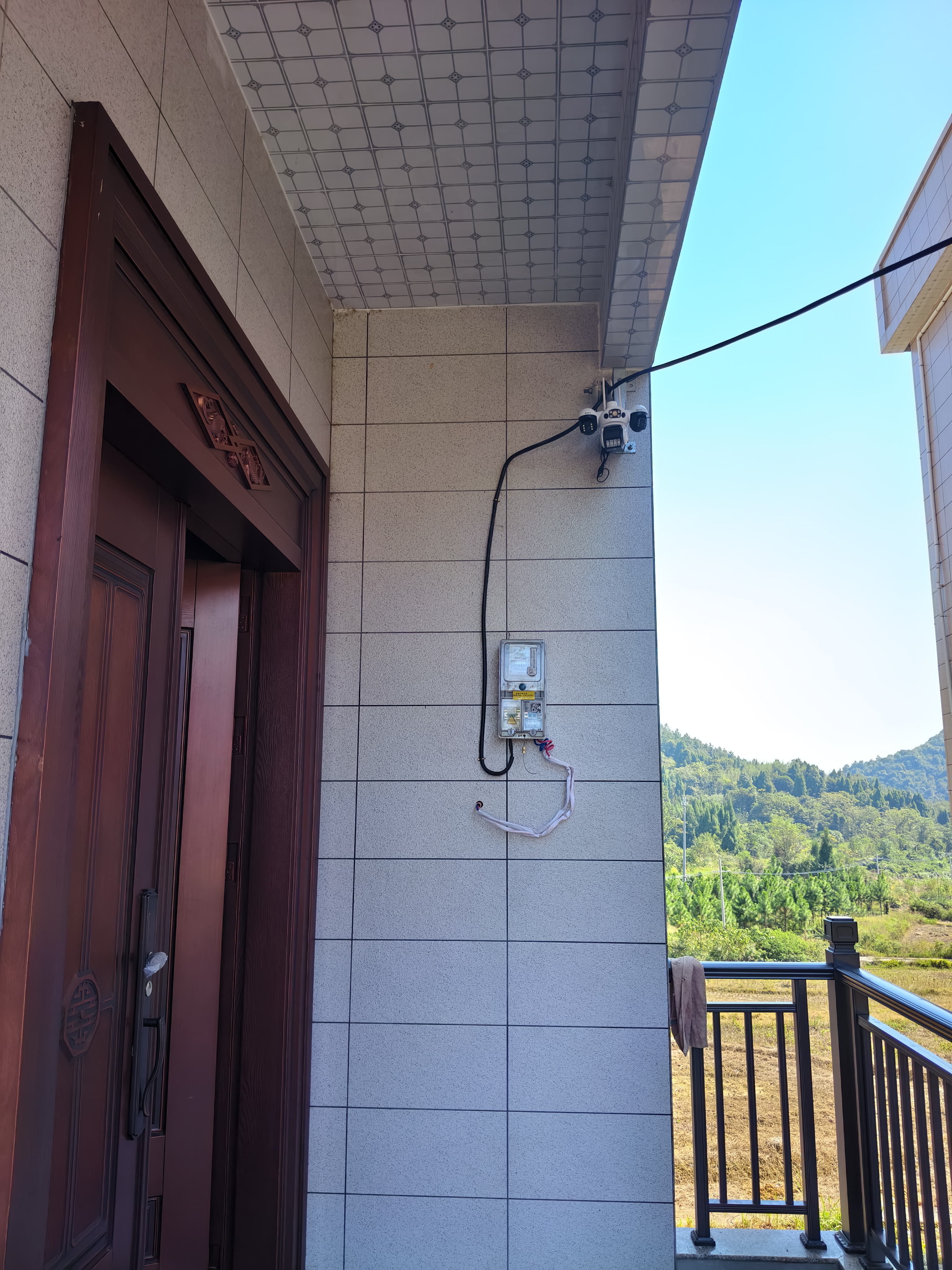 镭威视无线摄像头室外需连wifi网络手机远程高清夜视监控器家用360度无死角带夜视全景对话旋转农村户外 实拍图