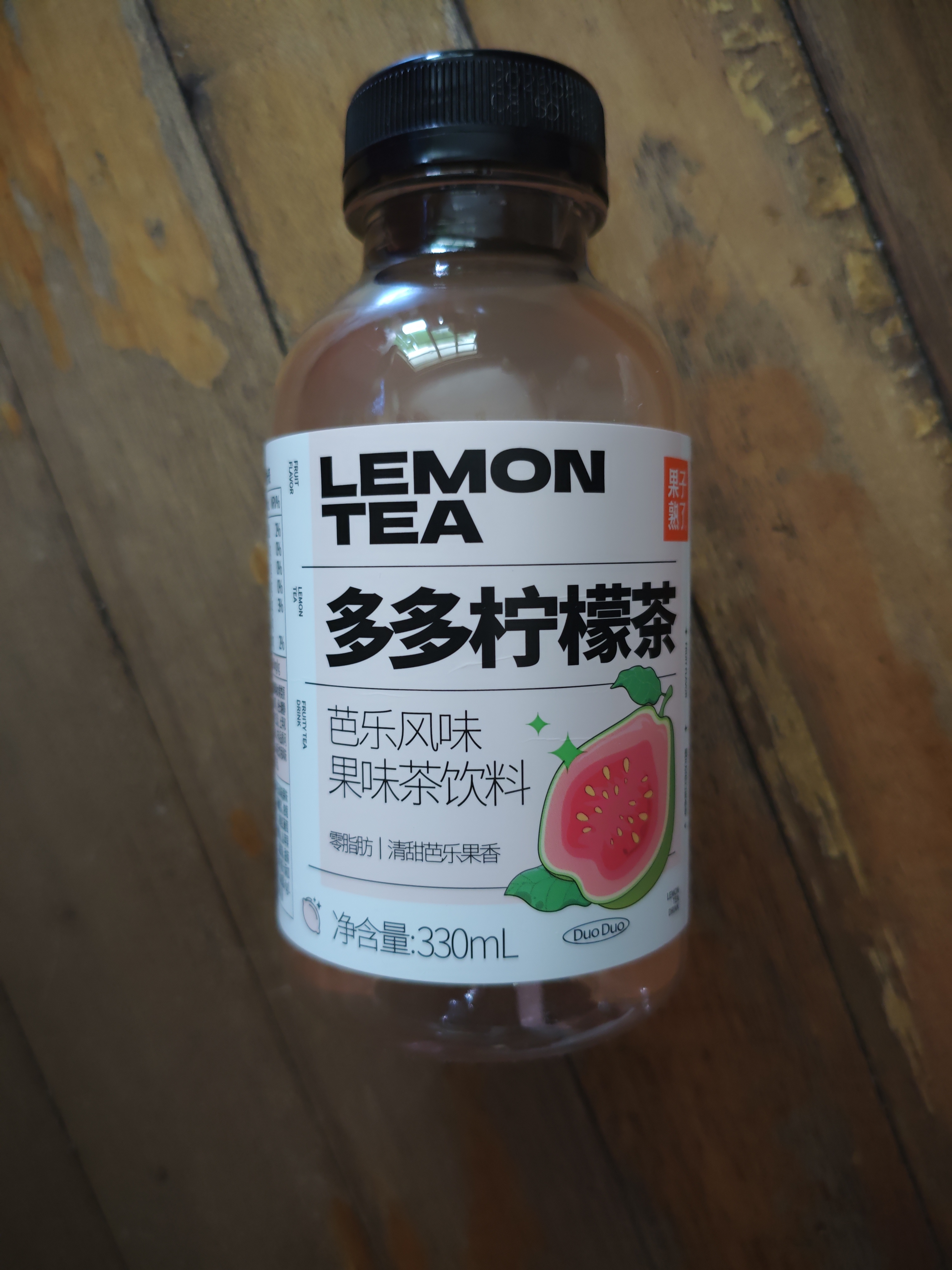 果子熟了多多柠檬茶 0脂肪果味茶饮料 混合四口味 含膳食纤维 330mL*12瓶 实拍图