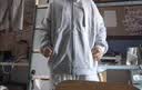adidas 2025针织运动连帽夹克早秋外套卫衣男女阿迪达斯三叶草   浅麻灰   M 实拍图