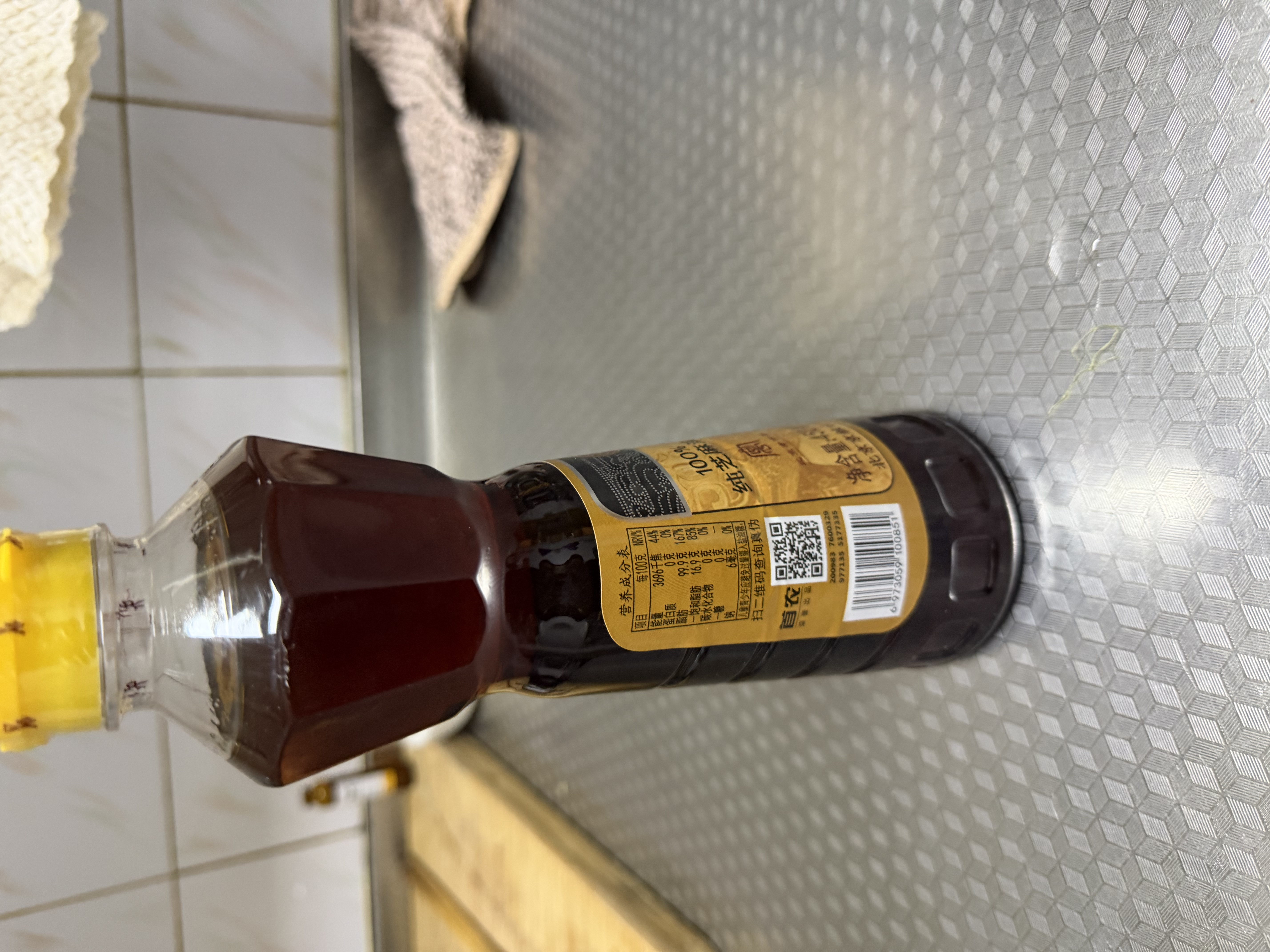古币纯芝麻香油450ml（新老包装随机发货） 实拍图