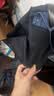 海澜之家（HLA）夹克男轻商务印花牛奶丝外套男春秋款行政夹克藏青190/108B(4XL) 实拍图