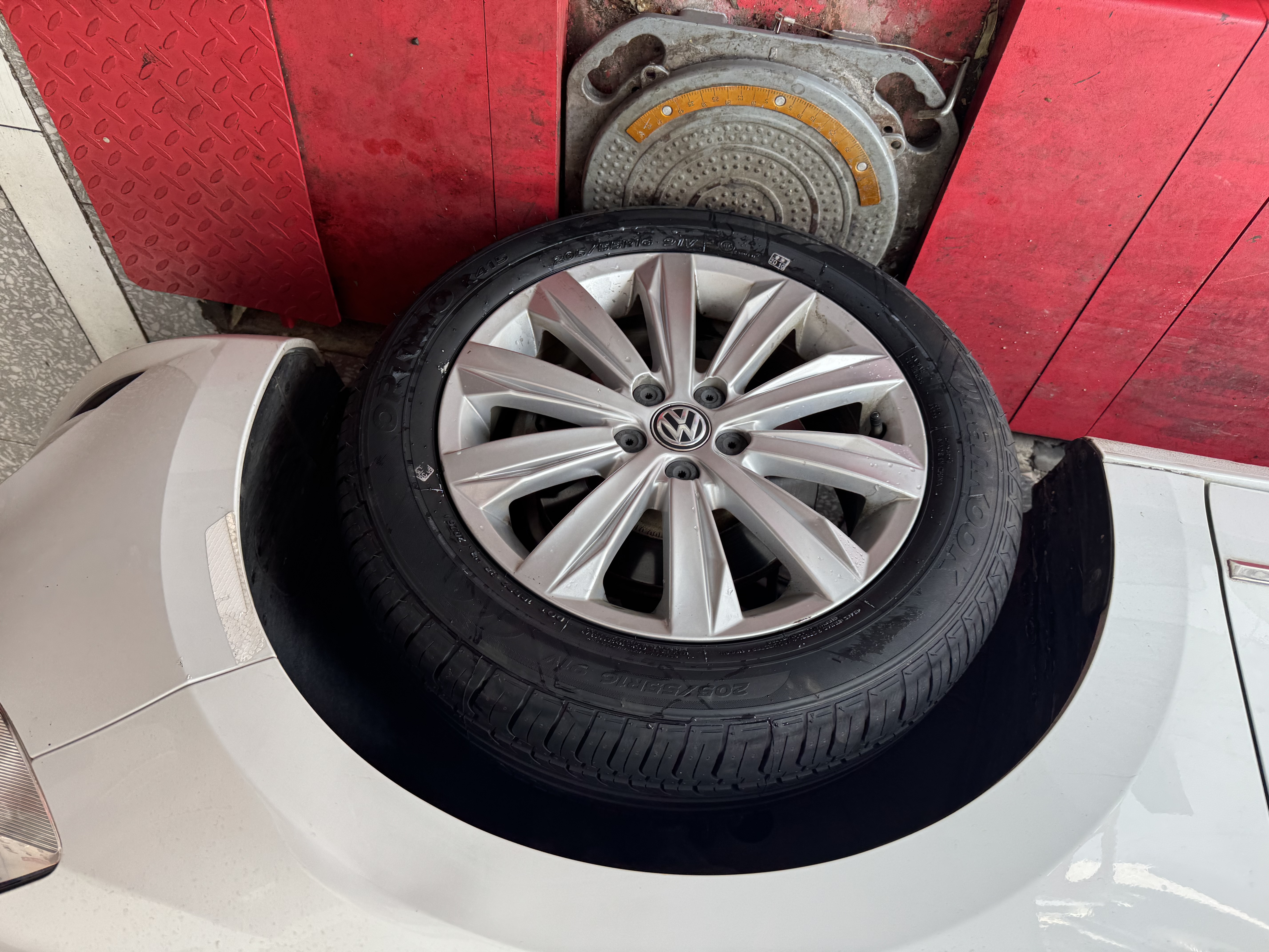 韩泰（Hankook）汽车轮胎 205/55R16 91V K415 原配大众宝来/高尔夫/朗逸 实拍图