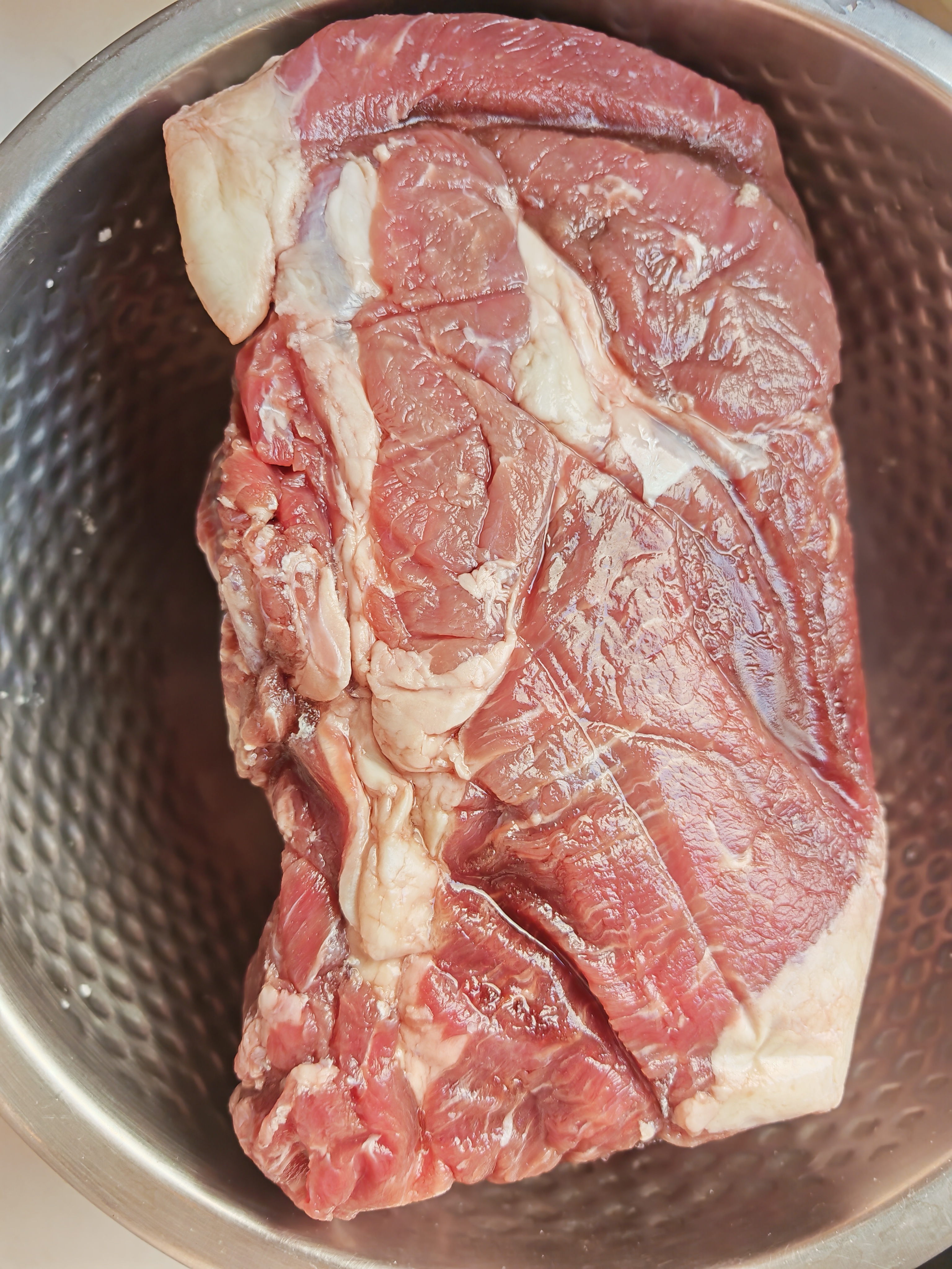 呼贝伦内蒙古黄牛 牛吊龙净重3斤 鲜切外脊烧烤生鲜牛肉潮汕火锅食材  实拍图
