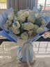 领香鲜花速递33朵香槟玫瑰花束送老婆表白女友生日礼物全国同城配送 33朵碎冰蓝玫瑰花束—星辰大海 实拍图