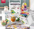 得力（deli）【开学文具】36色丙烯马克笔单头三角杆绘画防水涂鸦涂色水彩笔记号笔手绘学生常用款HM331-36美育 实拍图