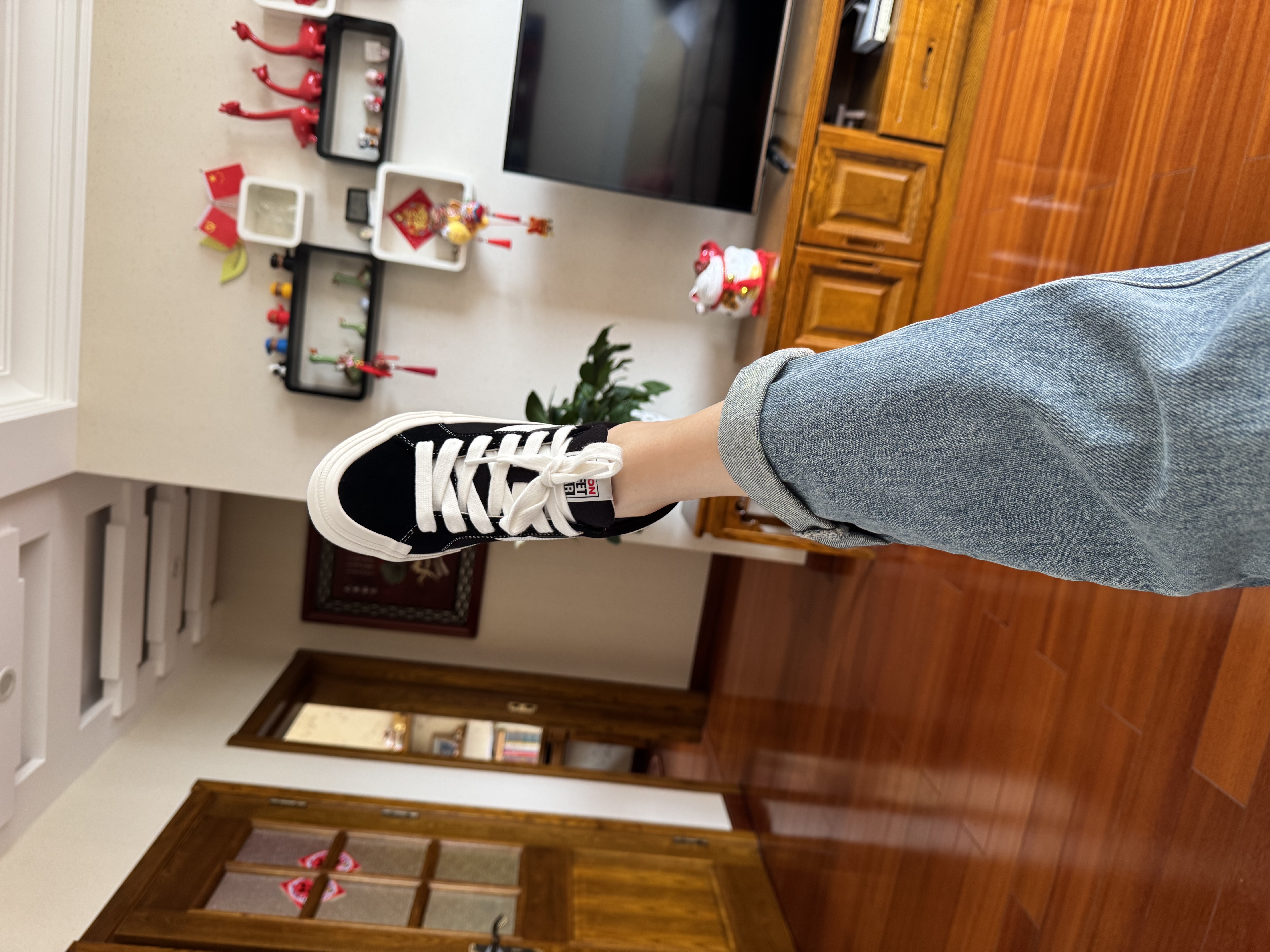 VISION STREET WEAR Odd Astley Pro经典休闲低帮运动休闲鞋帆布鞋板鞋男女多色平底 黑色 37 实拍图
