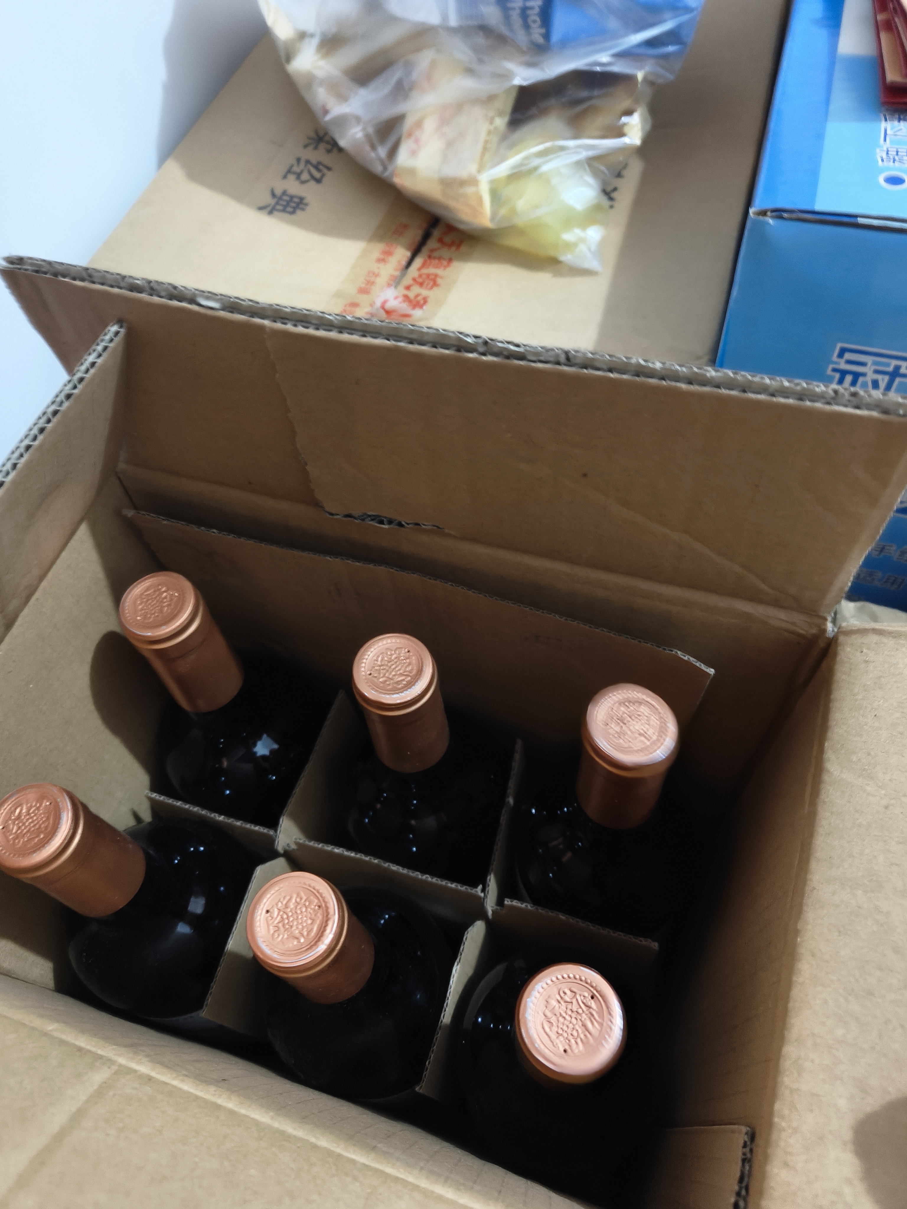 玛轩尼MAHENY法国进口红酒超级波尔多AOC干红葡萄酒 750ml*6整箱 15.5度 实拍图