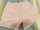 全棉时代（PurCotton）全棉时代门店女士凉感*水光棉家居短裤家居服裙 超凡粉橘 XL 实拍图