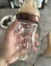世喜奶瓶新生儿2-3个月防胀气呛奶玻璃婴儿仿母乳奶嘴240ml 实拍图