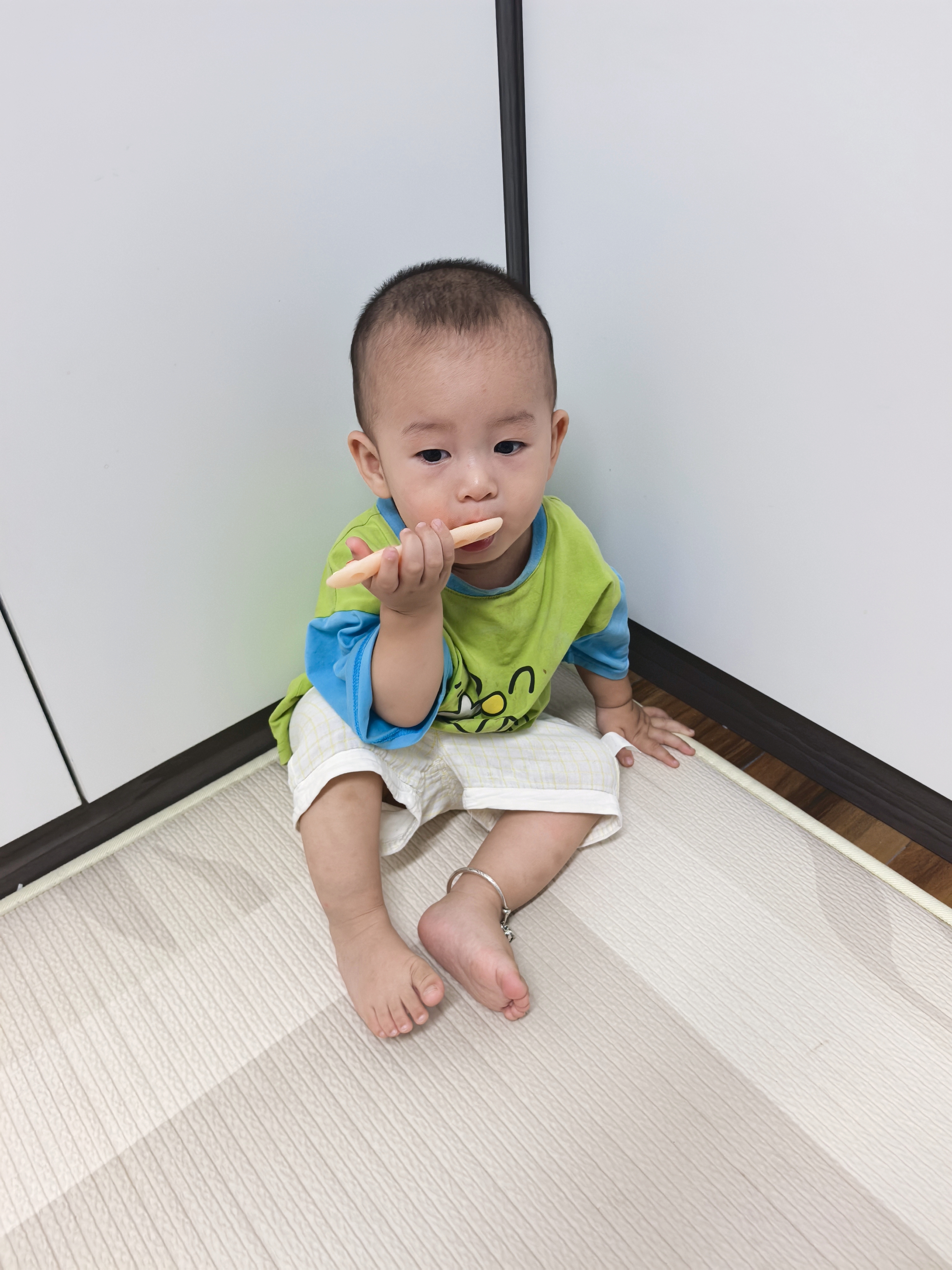 如山（LUSN）婴儿牙胶宝宝遥控器玩具小月龄口欲期咬胶防吃手可啃咬磨牙棒 实拍图