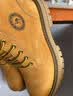 骆驼（CAMEL）王俊凯同款铠甲马丁靴高帮户外工装大黄靴男 GE122W7757T 金黄 44 实拍图