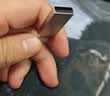 DM大迈 128GB USB2.0 U盘 金属PD076小风铃 招标投标小u盘防水防震电脑车载优盘 实拍图