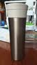 膳魔师（THERMOS）保温杯纯钛杯530ml男女士保冷水杯子茶杯中秋礼物TCTC-550T GD 实拍图
