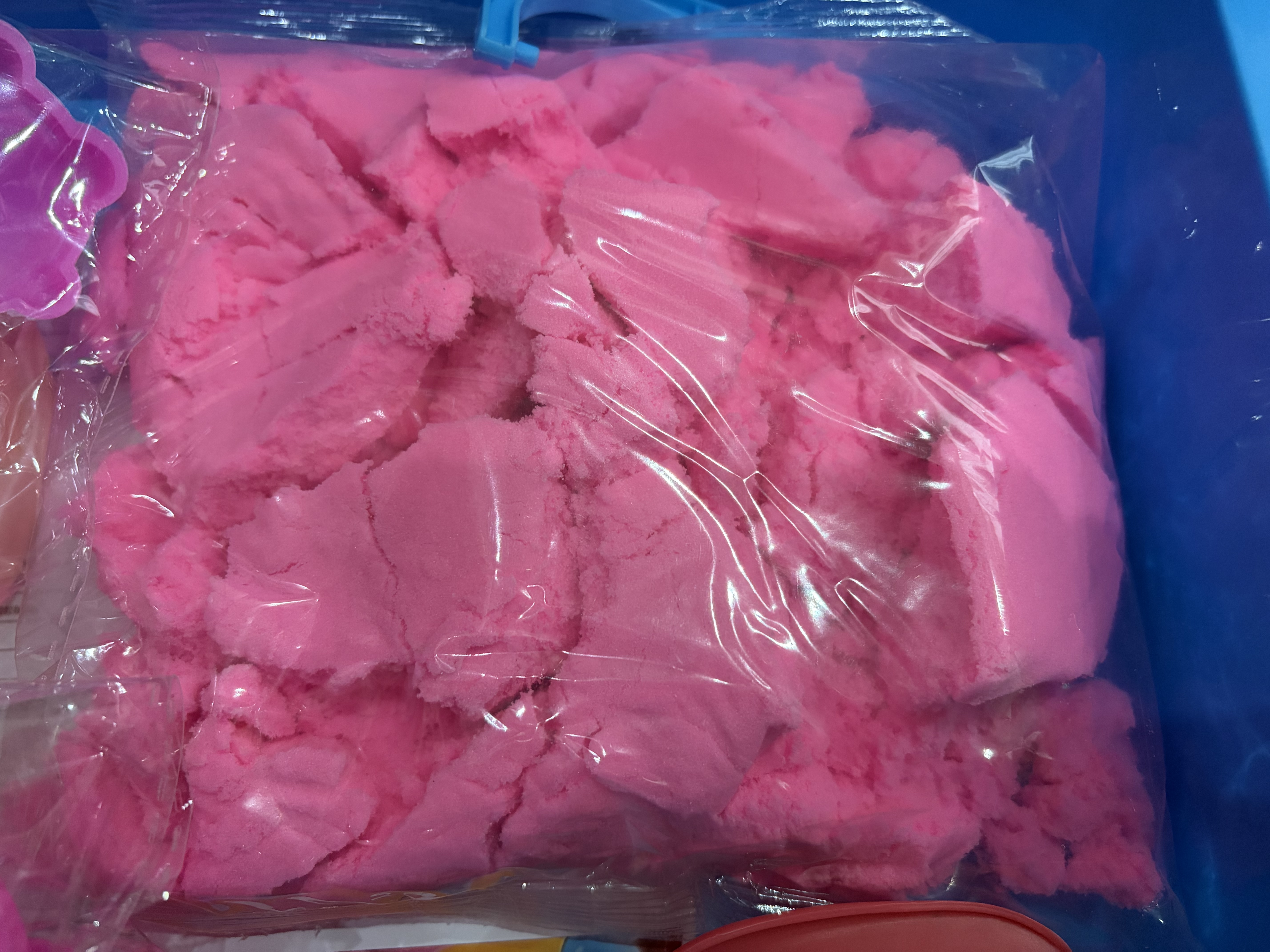 乐哲儿童太空玩具沙滩不黏手伦堡挖沙工具套装安全无毒男女孩生日礼物 实拍图