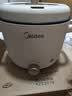 美的（Midea）电煮锅 泡面火锅宿舍小电锅 电蒸锅 多功能家用电热锅 2.6L蒸煮一体 小型2-3人用 配带蒸笼XZE2076 实拍图