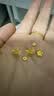 领丰金（LING FENG GOLD）黄金足金9999投资金条金块实心真金收藏结婚礼物送女友送朋友 迷你小金条1g/个（带国检证签） 实拍图
