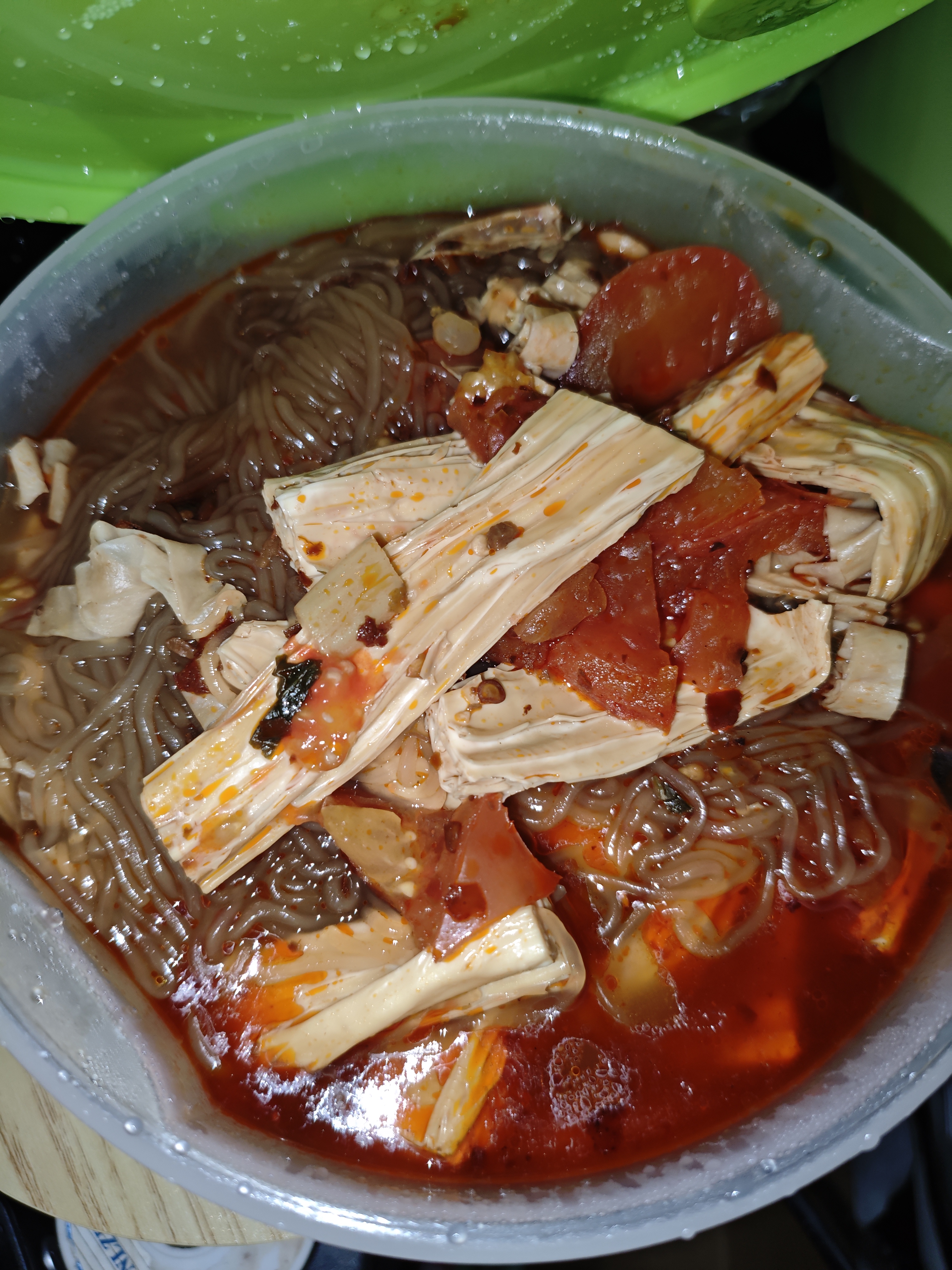 白象 酸辣粉5袋 正宗川渝风味袋装酸辣粉93g*5 非油炸方便粉丝五连包 实拍图
