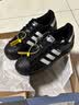 阿迪达斯（adidas）adidas三叶草贝壳头SUPERSTARII男女休闲鞋 JI0079 41码 实拍图