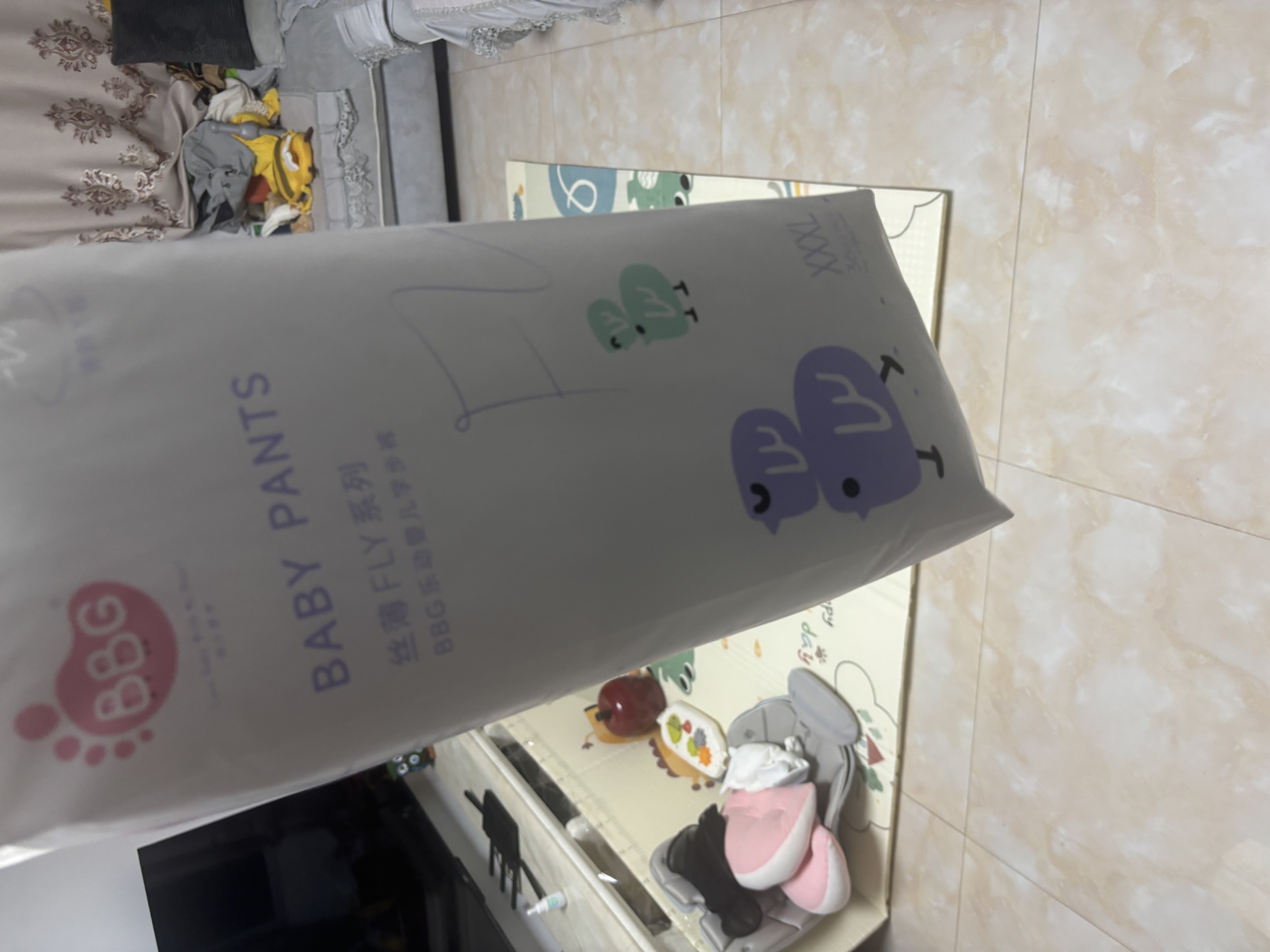 BBG蓝芯丝薄FLY系列拉拉裤3XL码36片(≥18kg)婴儿尿不湿夏季超薄透气 实拍图