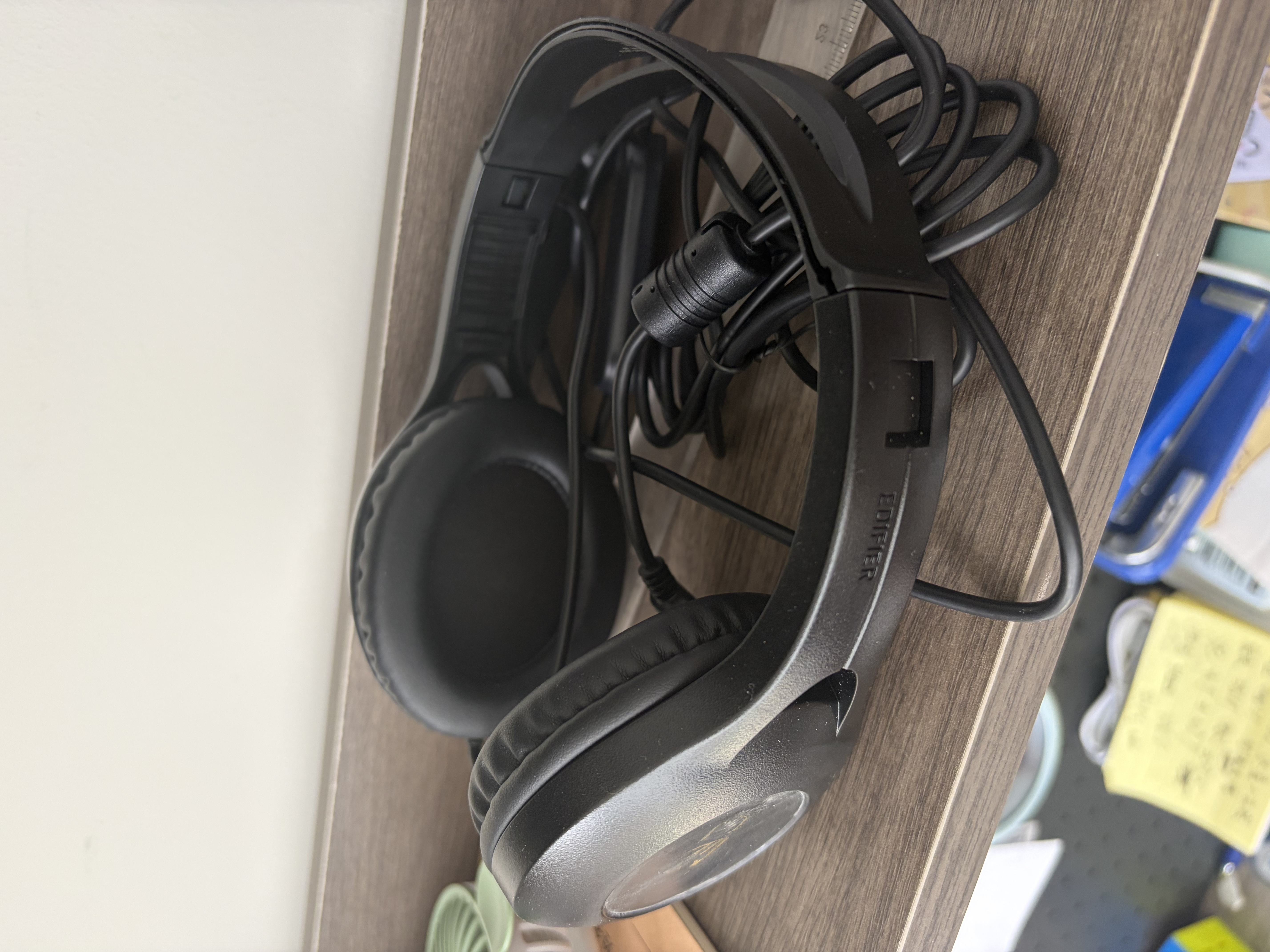 漫步者（EDIFIER）【符合国测要求】USB K800  头戴式电脑笔记本有线耳机 游戏耳机 在线教育听力对话耳麦 黑色 实拍图