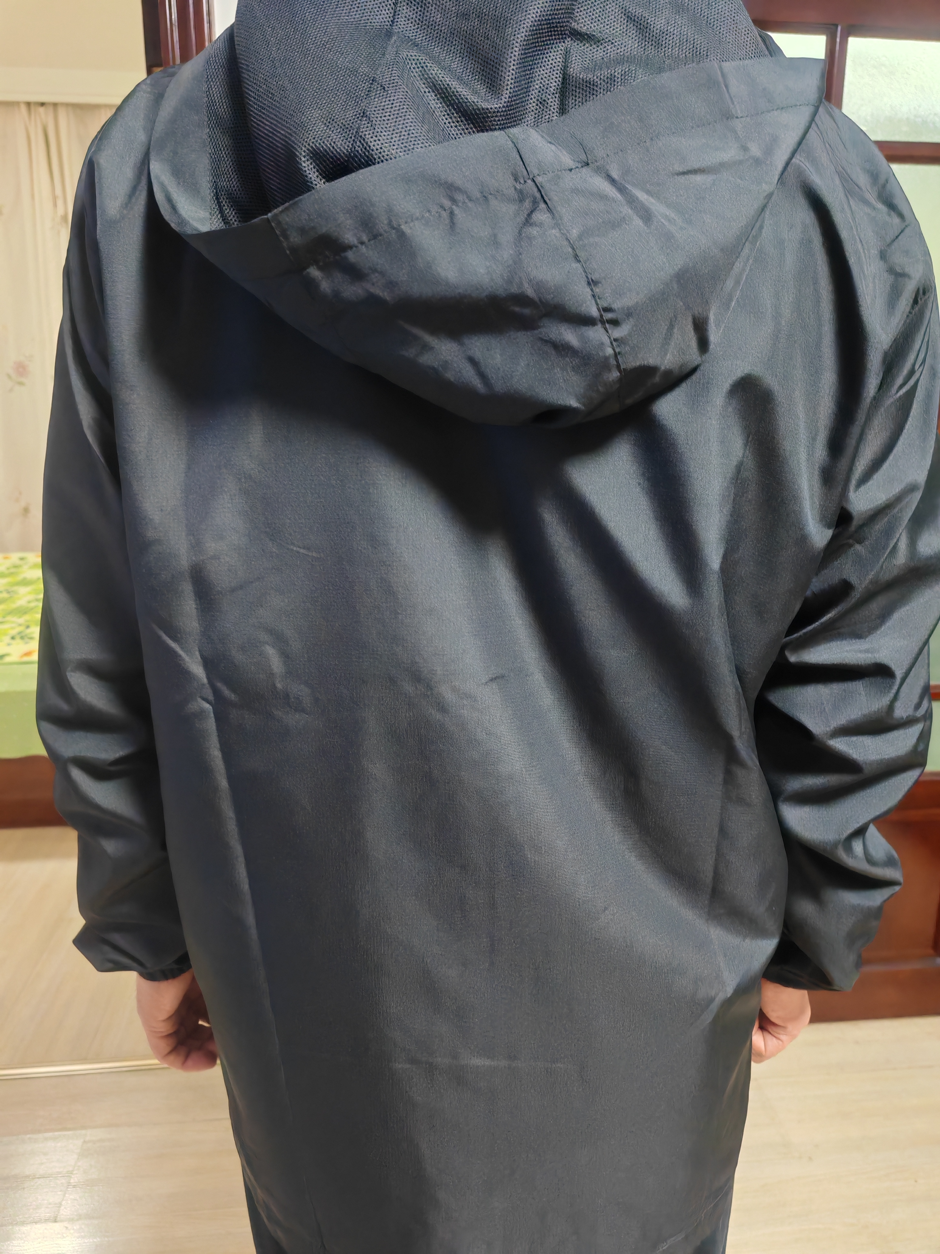 李宁风衣外套男2026春秋季冲锋运动服防风防水连帽开衫宽松户外休闲衣 实拍图