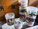 得力(deli)莫兰迪彩色工字钉 软木画板按钉 绘画图钉 可钉墙无痕钉子 大头钉/照片钉 80枚/筒 0042-A 实拍图