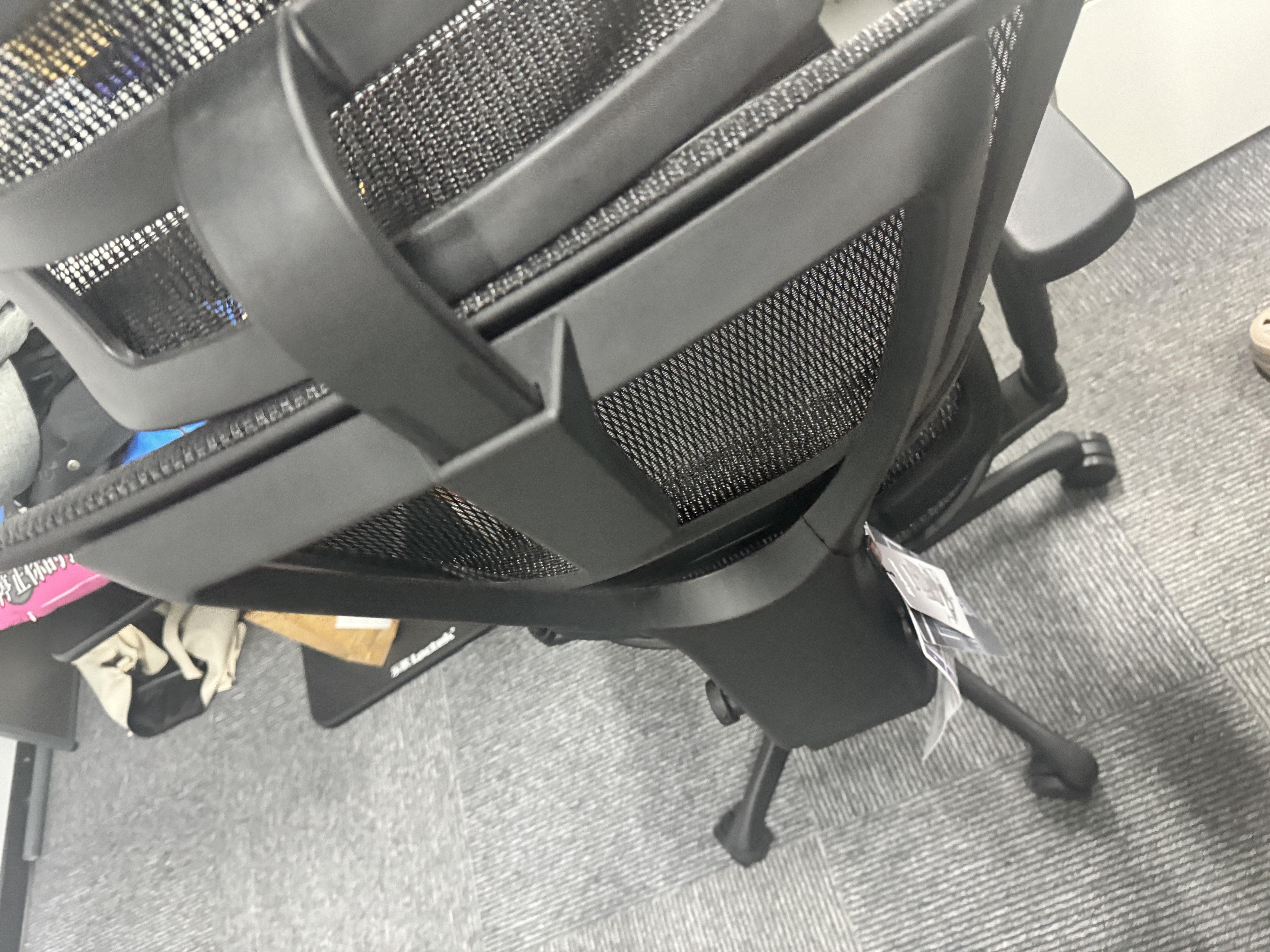 Ergonor保友优b雄鹰 电脑椅人体工学椅家用 电竞椅办公椅子靠背老板椅 【优b雄鹰X】黑色网 精准承托 舒适久坐 实拍图