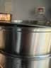 康巴赫蒸锅304不锈钢蒸笼食品级双层汤锅家用蒸煮炖燃气灶电磁炉通用 【加厚304不锈钢】 3层 30cm 实拍图