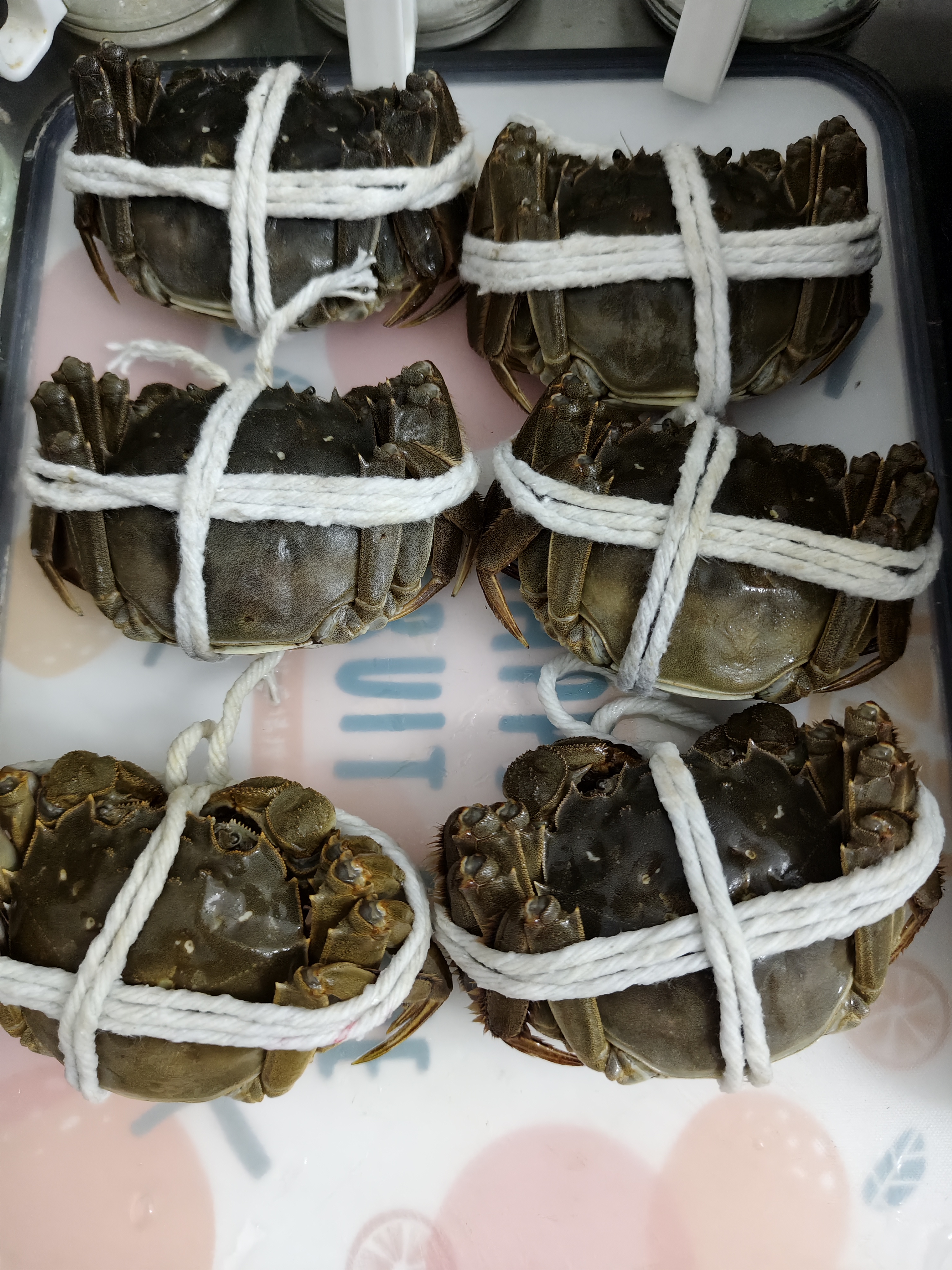 【活蟹】江问鱼 大闸蟹全母2.5两-2.8两 6只装 鲜活螃蟹生鲜礼盒送礼优选去绳足重 实拍图